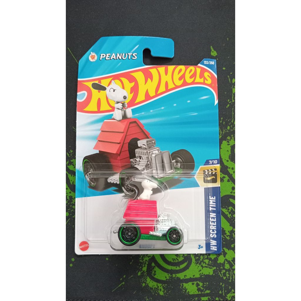Hotwheels Snoopy (Peanuts) Seri Hw Screen Time