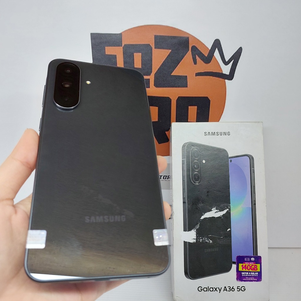 Samsung A36 12/256 Graphite FULLSET EX SEIN NO MINUS
