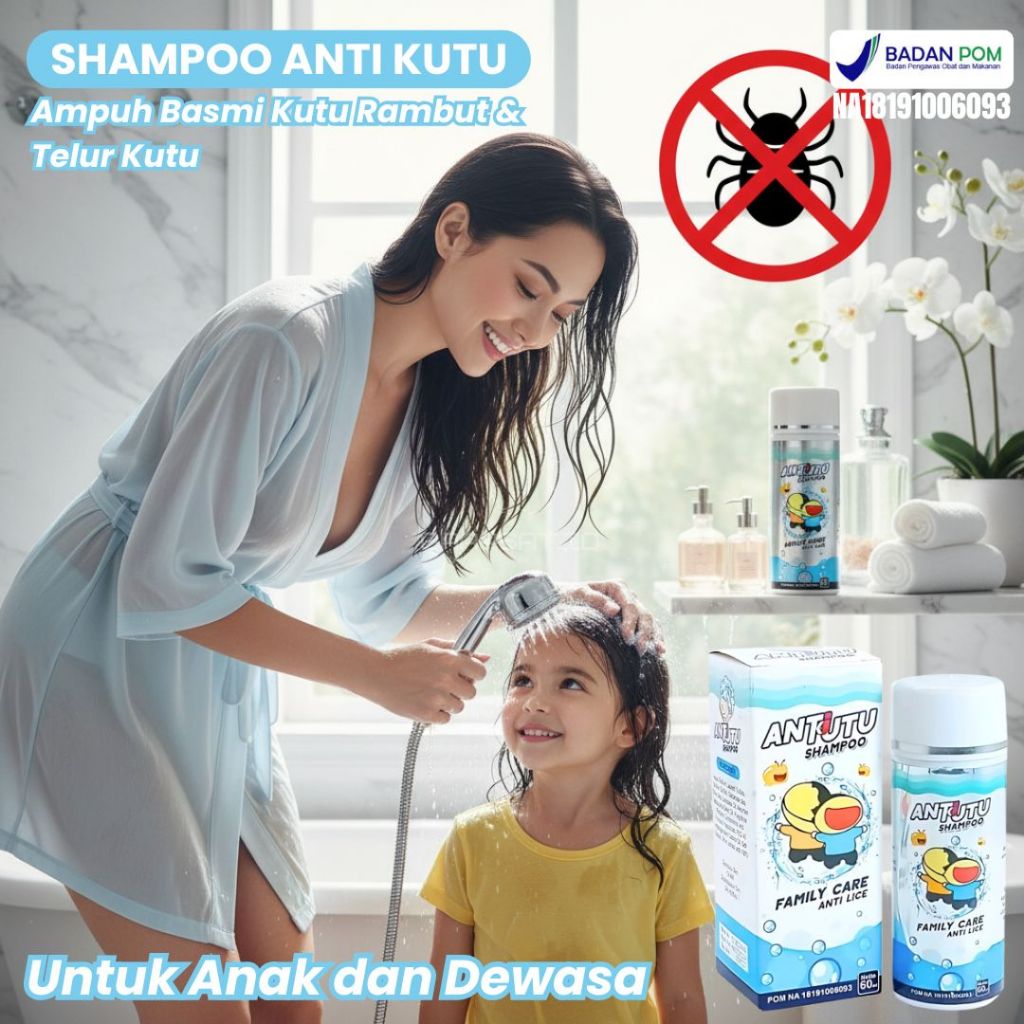 shampo anti kutu dengan vitamin E shampo anti kutu anak membersihkan telur kutu shampo kutu anak