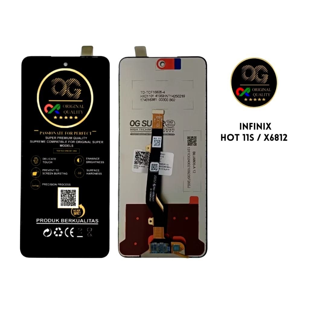 LCD INFINIX HOT 11s/HOT 11s nfc OG SUPER