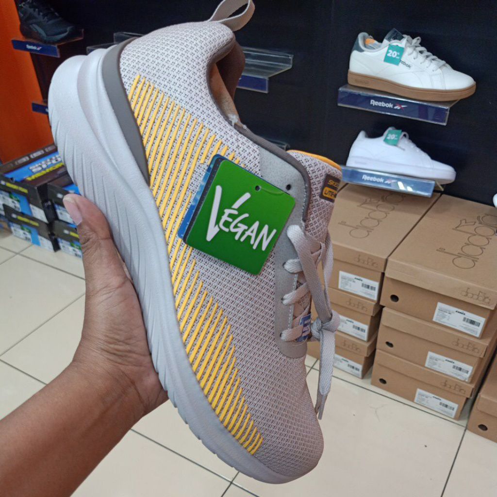 DIADORA SPORTS FLECTION 8790233 SEPATU SLIP ON PRIA ORIGINAL_TAUPE