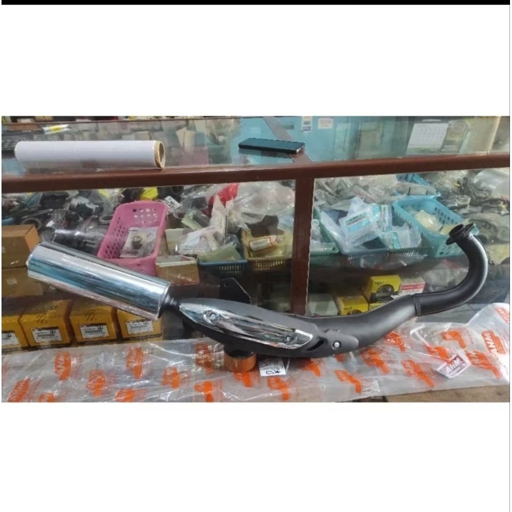 Knalpot Racing RXZ Catalyzer AHM Malaysia Original