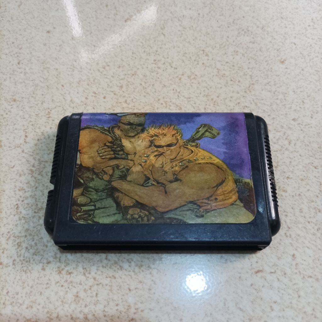Kaset Sega Mega Drive Crude Buster