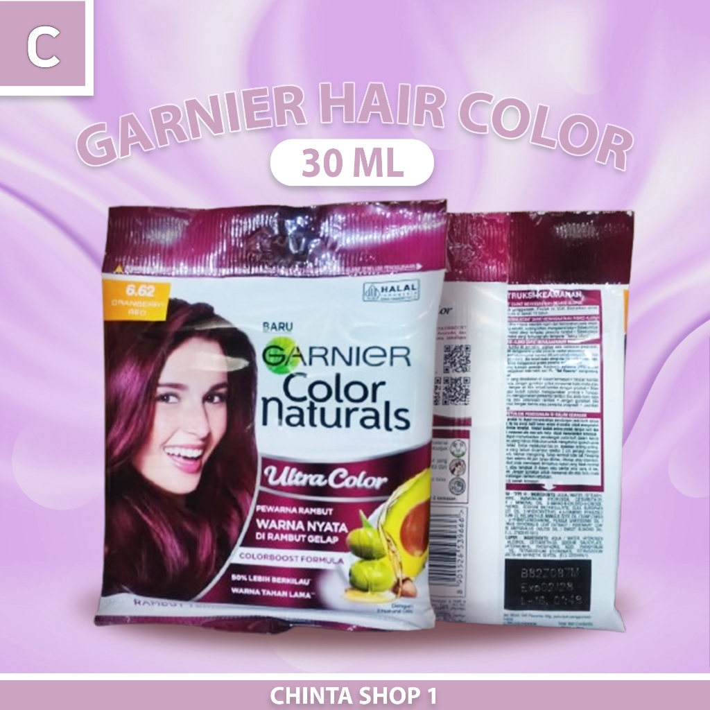 GARNIER Hair Color Naturals Pastel Series 30 ML + 30 GR [HALAL] Pewarna Semir Cat Rambut Ultra Color