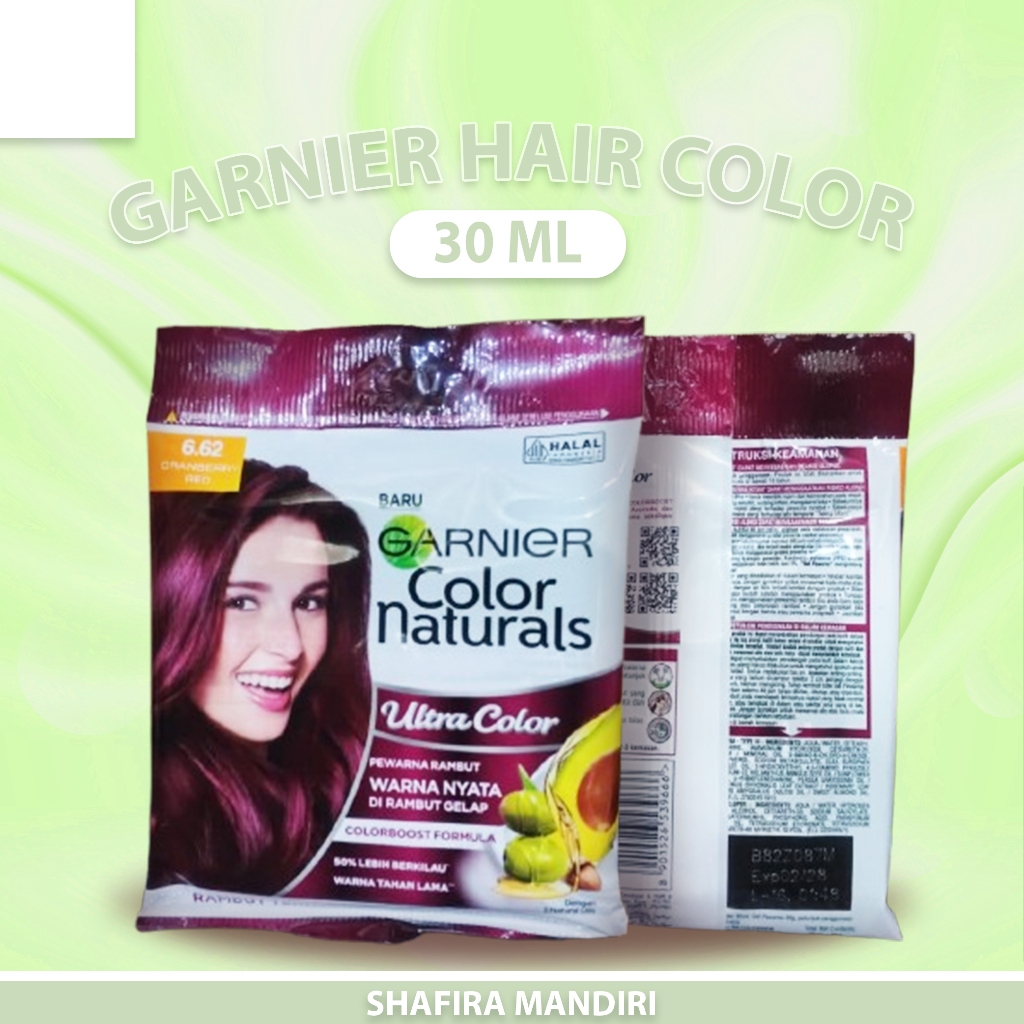 GARNIER Hair Color Naturals Pastel Series 30 ML + 30 GR [HALAL] Pewarna Semir Cat Rambut Ultra Color