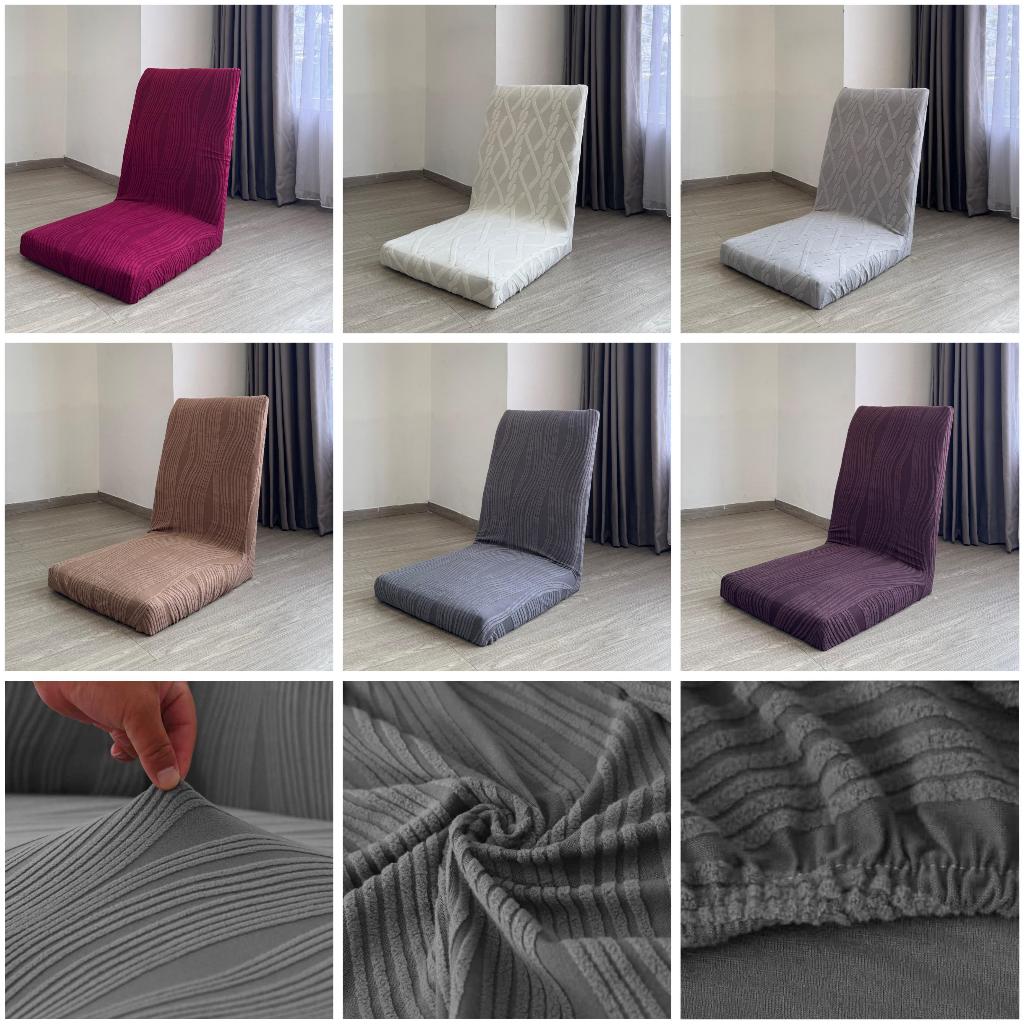 Sarung kursi Lesehan Cover Kursi Lipat Bahan Bludru Tebal