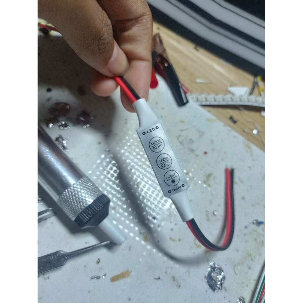 modul blitz kedip pesawat