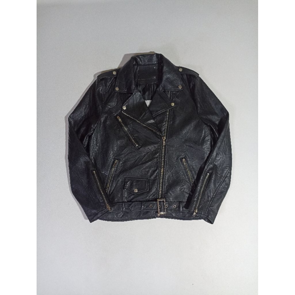 Dress Volume Casual Ramones Leather Jacket