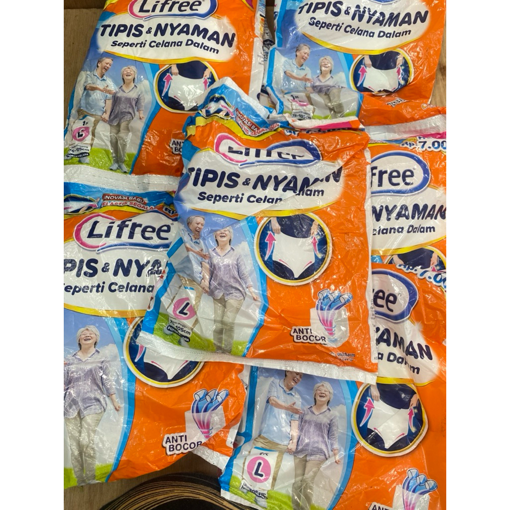 POPOK DEWASA LIFREE Ukuran XL popok untuk dewasa