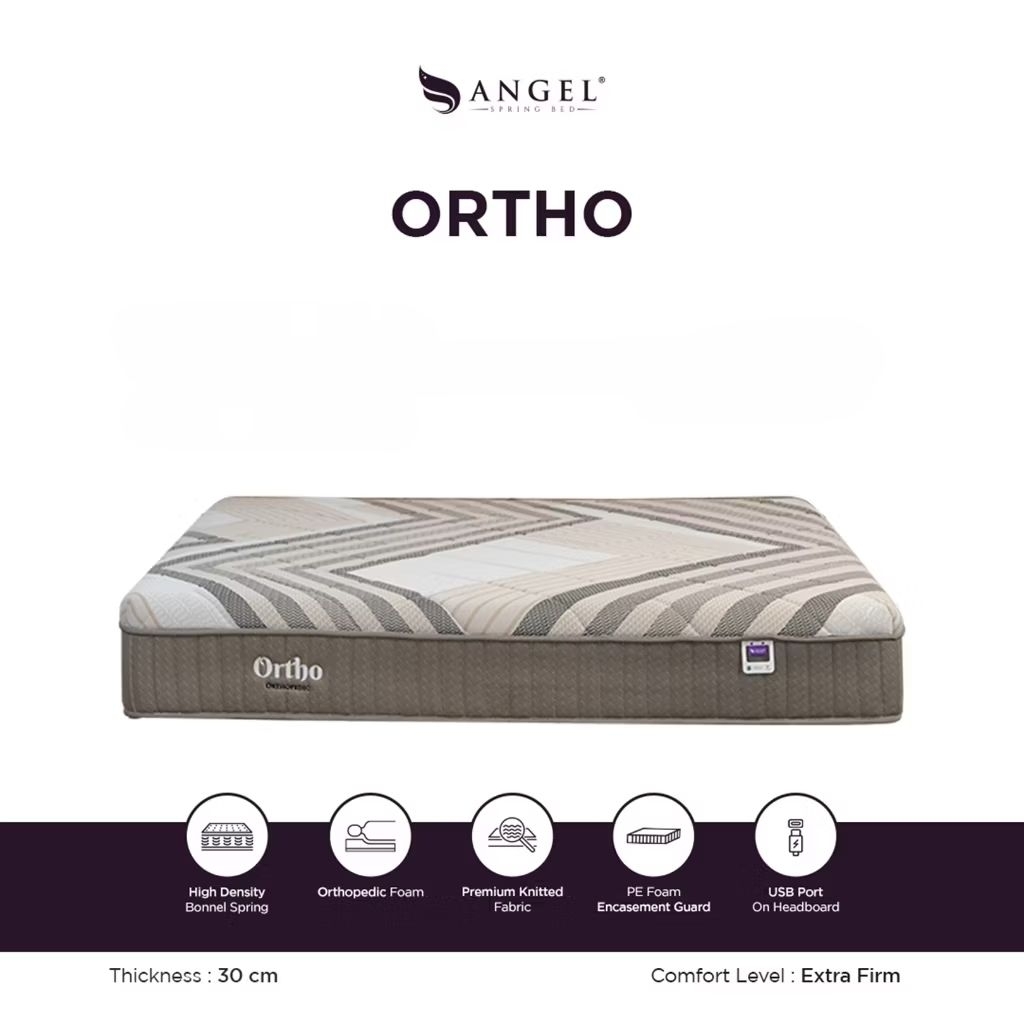 Kasur Springbed Kesehatan Angel Ortho Orthopedic 180 x 200 cm