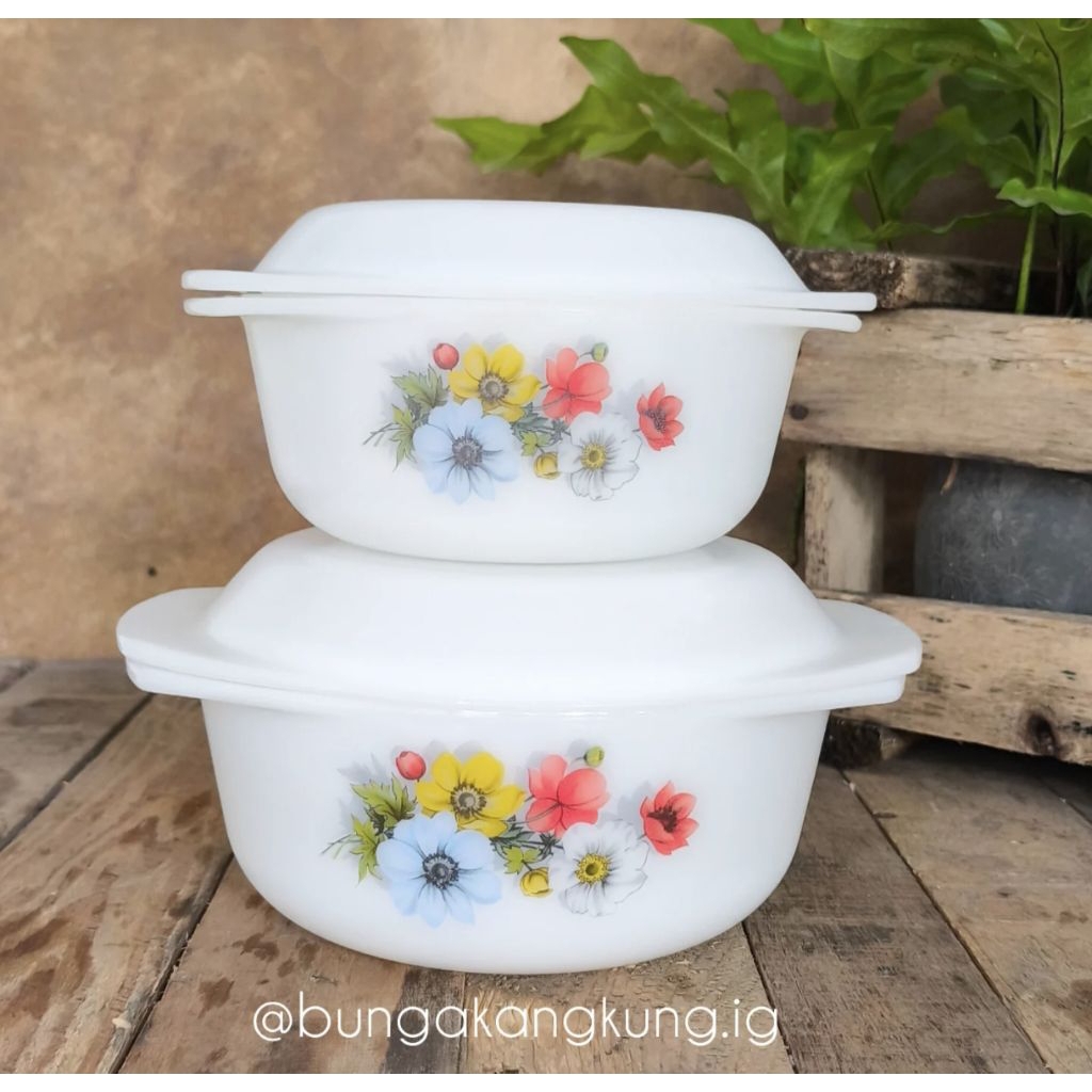 Mangkok casserole with lids Arcopal France