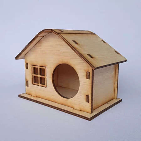 Rumah hamster lucu model kayu , Hamtaro Hamster House