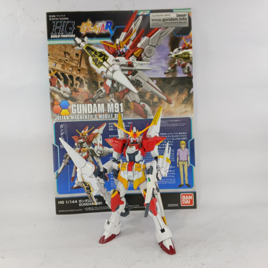 Premium Bandai HGBF M91 / Model Kit Gundam HG 1/144 2nd Sudah Rakit HS187