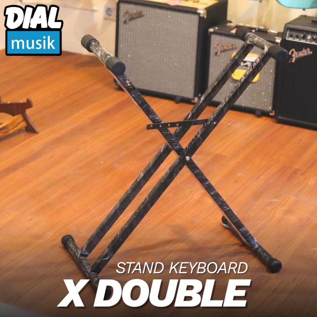 Stand Keyboard X Double - Keyboard Stand
