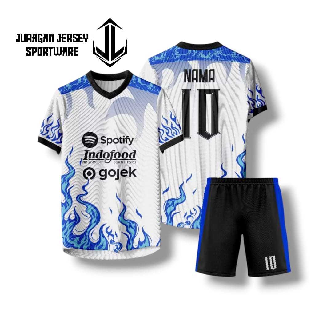 JERSEY FUTSAL CUSTOM FREE NAMA DAN NO PUNGGUNG