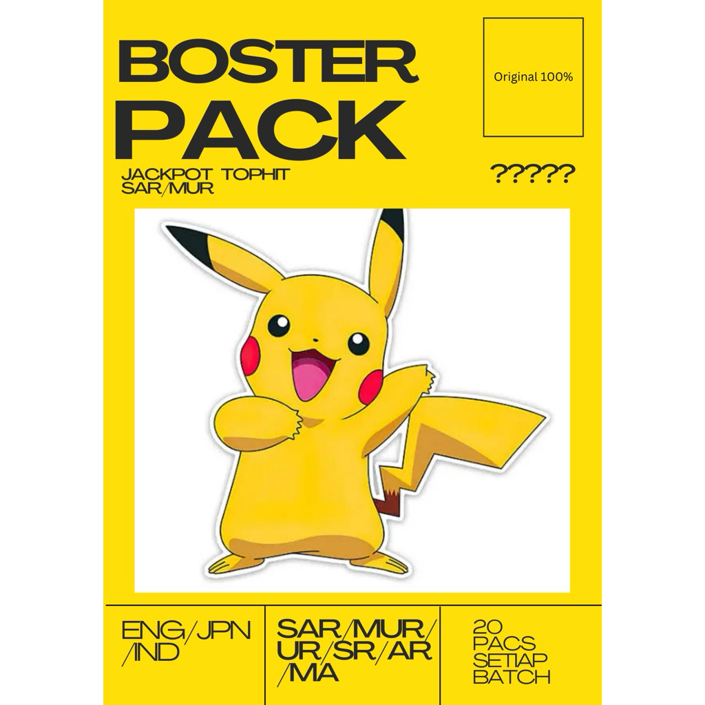 Booster pack pokemon