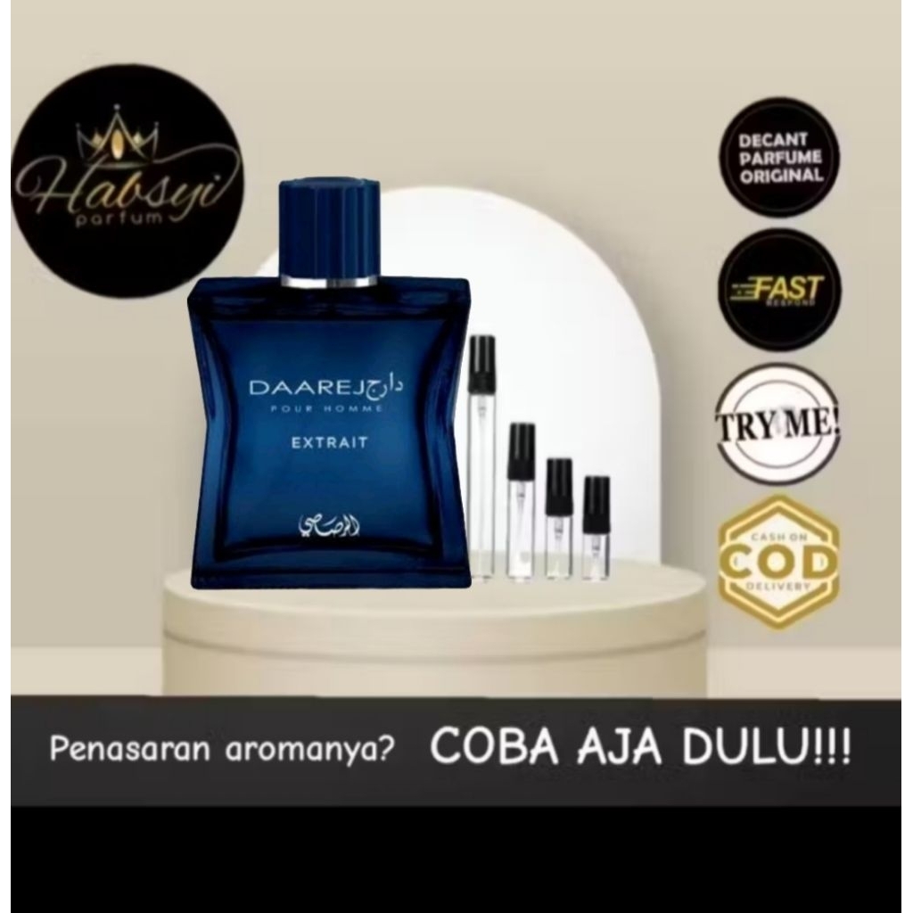 DECANT DAREEJ HOMME EXTRAIT 10ML/2ML