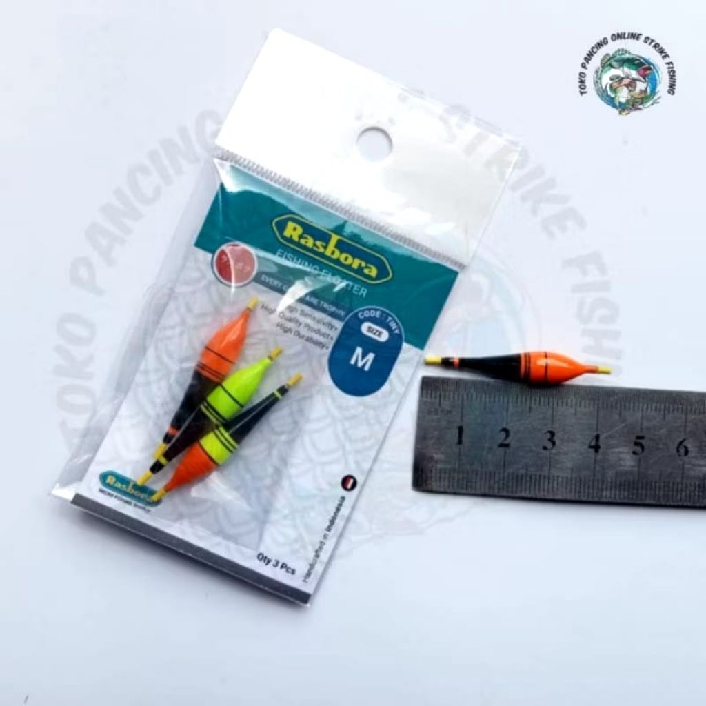 PELAMPUNG/KAMBANGAN RASBORA FISHING FLOATER TINY ISI 3 BIJI