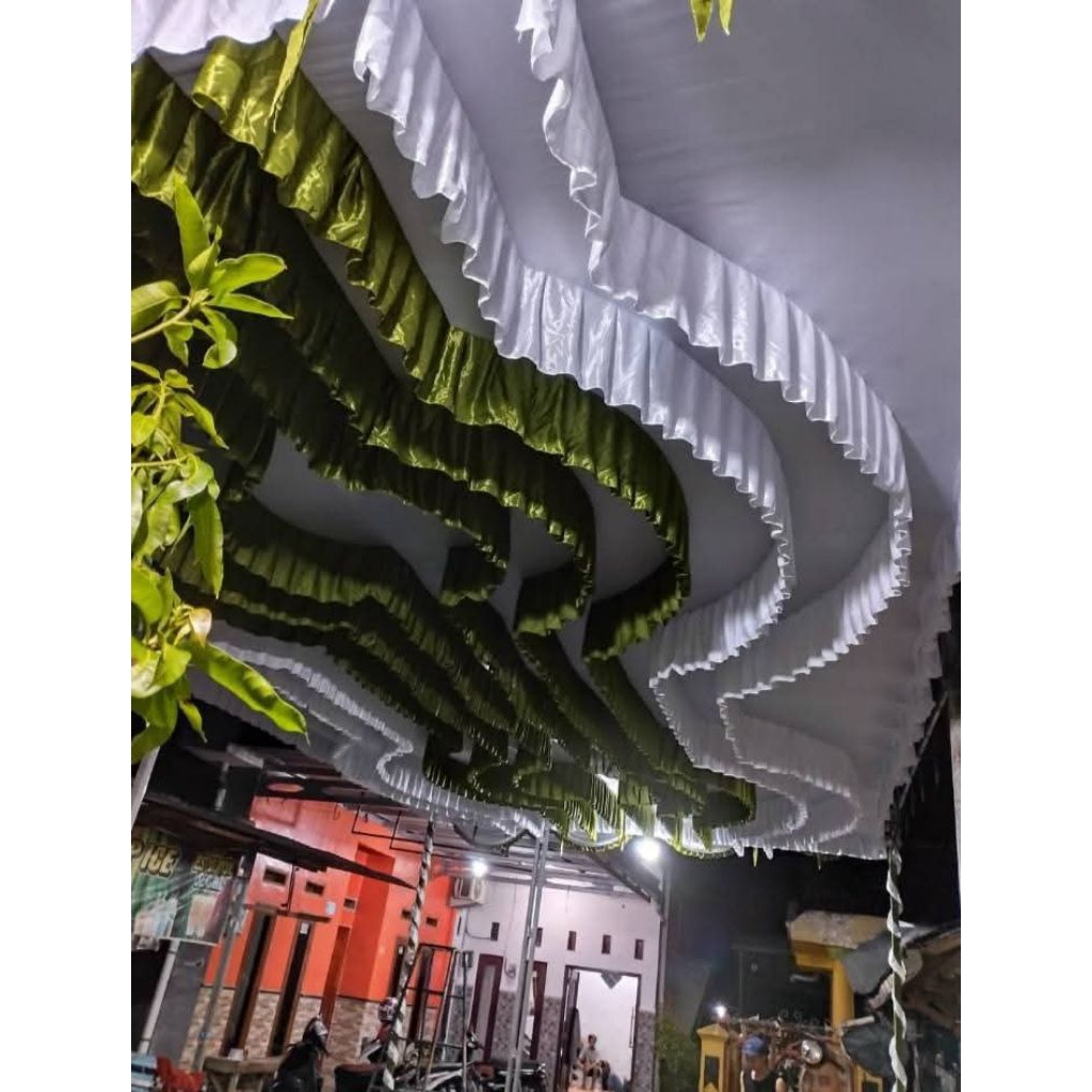 Plafon Arus Tenda 6x4 meter / Plafon Tenda Pesta / Plafon Datar Tenda