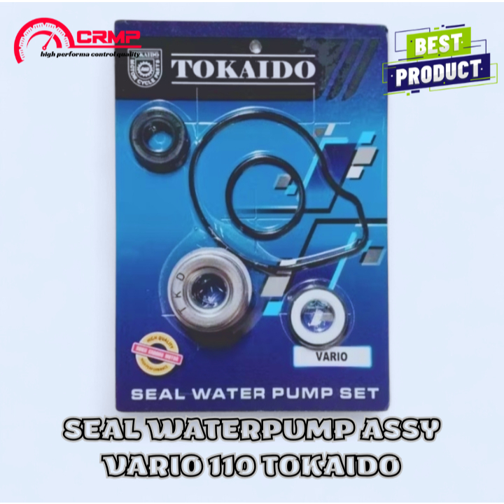 Seal sil water pump set komplit HONDA VARIO 110 125 TOKAIDO