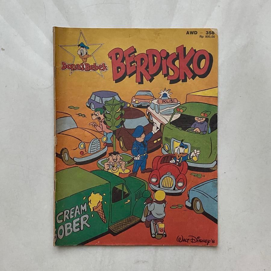 Komik Langka Donal Bebek Berdisko #358