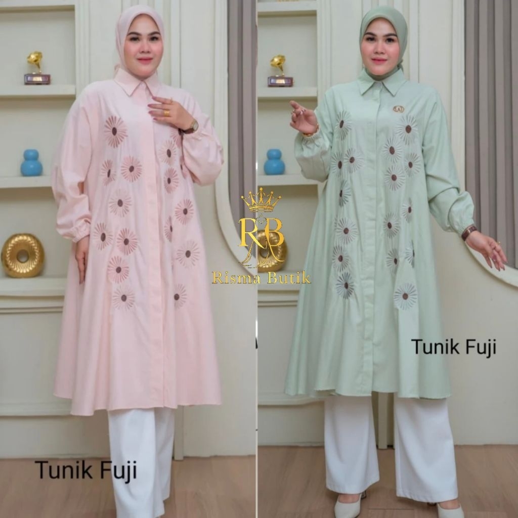 Tunik Winody Tunik Fuji Wanita Busui Casual Kerja