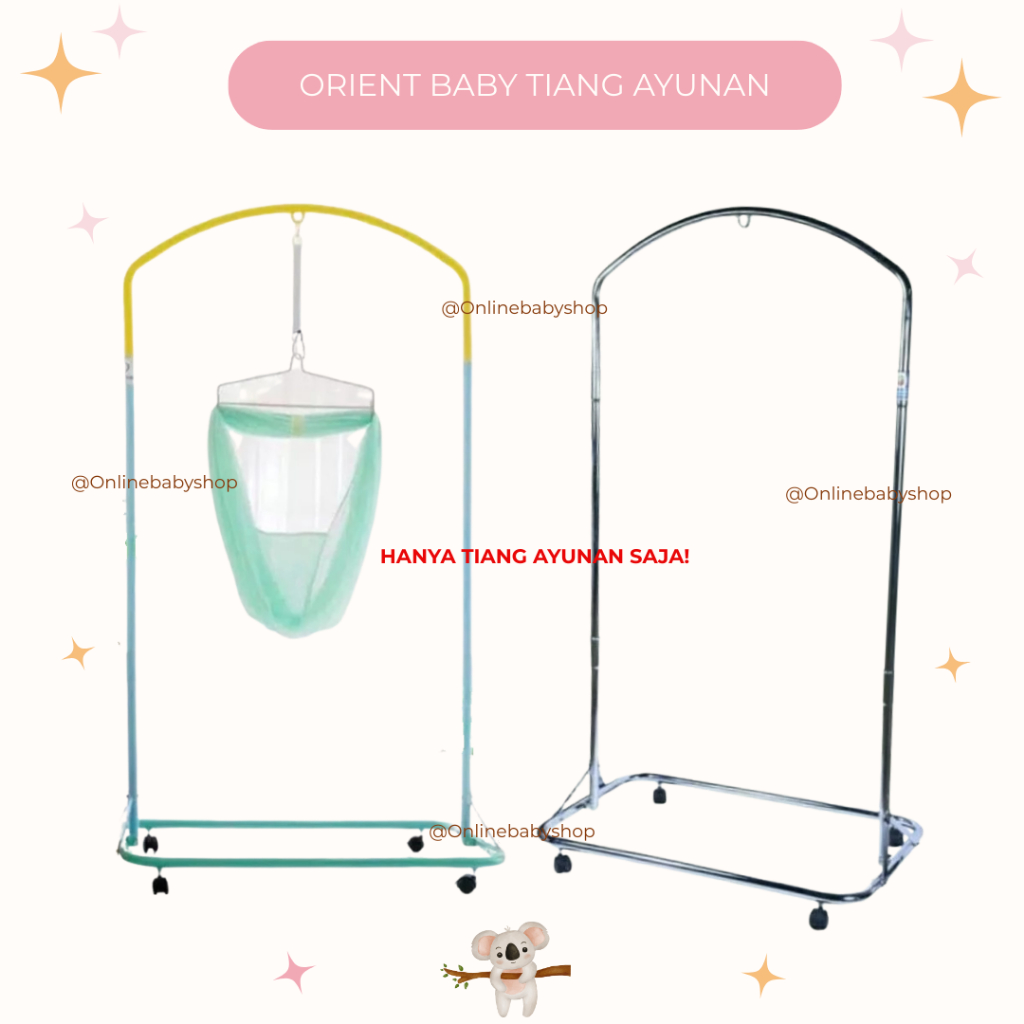 Tiang Ayunan Orient  Portable (HANYA TIANG AYUNAN SAJA)