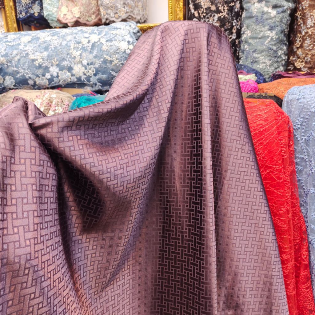 Kain armani jaguard silk import / Kain armani jaguard silk terbaru