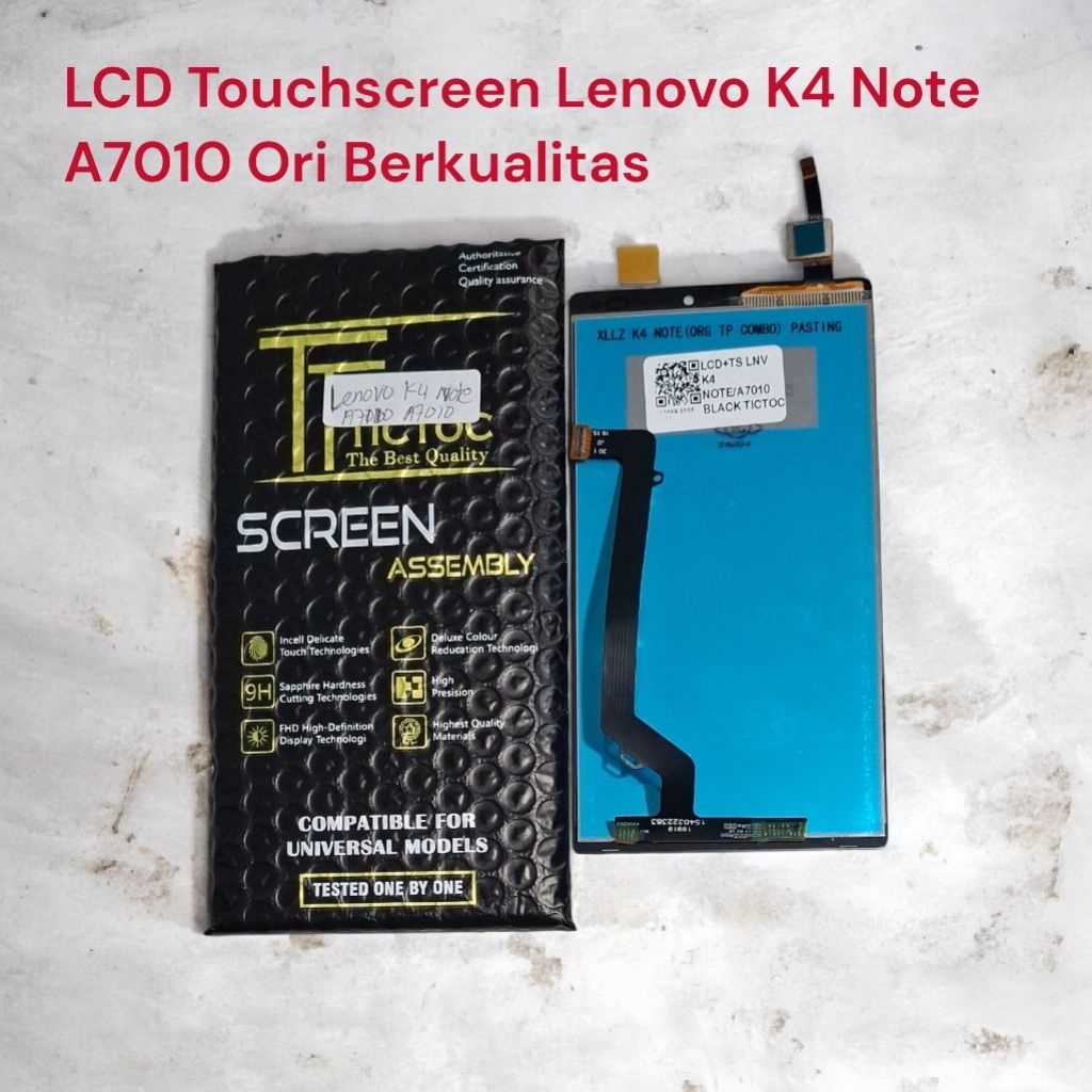 LCD Touchscreen Lenovo K4 Note A7010 Ori Berkualitas