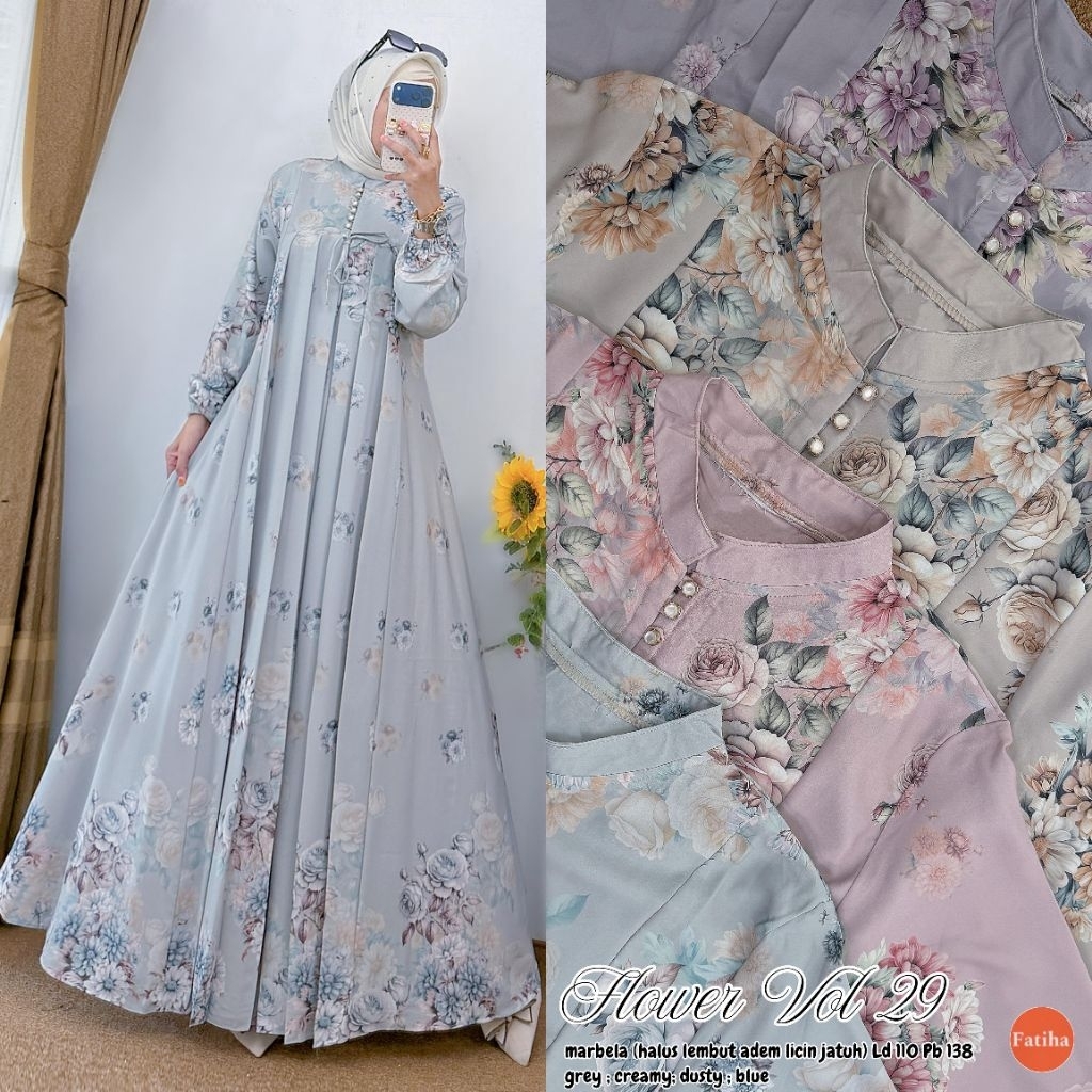 FLOWER DRESS VOL 24, FLOWER DRESS VOL 27, FLOWER DRESS VOL 29, FLOWER BY FATIHA