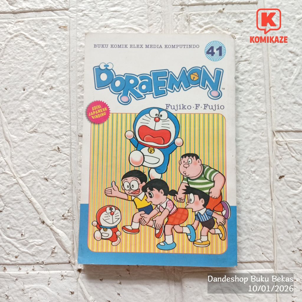 DORAEMON Bahasa Indonesia (edisi Japanese Binding) - Komik Bekas Original