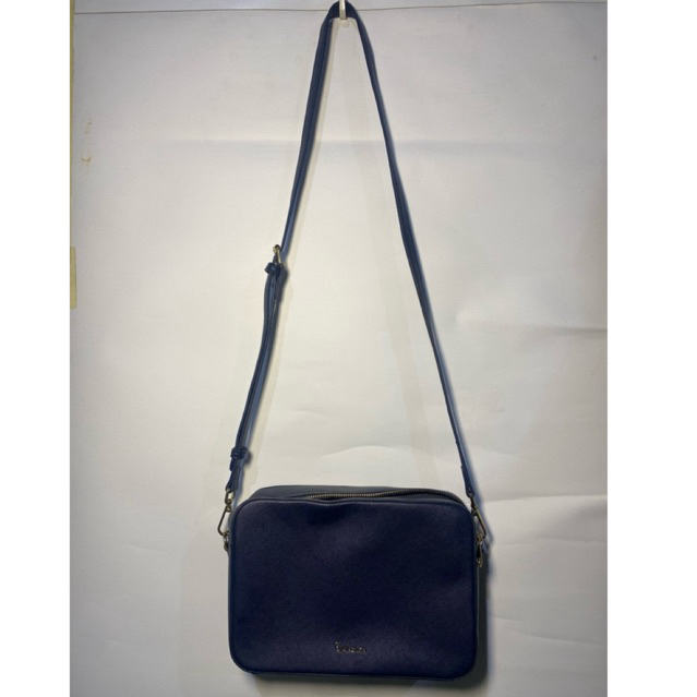 Preloved Sling Bag / Tas Bahu BELLEZZA Original - Navy Blue