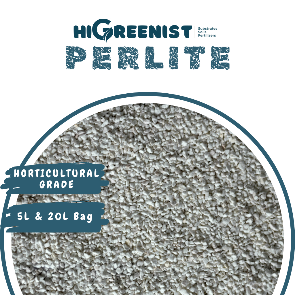 Perlite 5L & 20L Bag - Media Tanam Perlite Porous Untuk Kaktus Sukulen Hidroponik Dan Tanaman Hias -