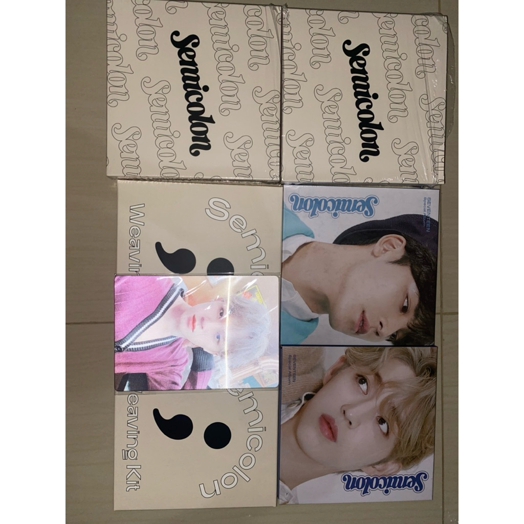 Album Seventeen Semicolon Mingyu Scoups Unsealed [READY STOCK]
