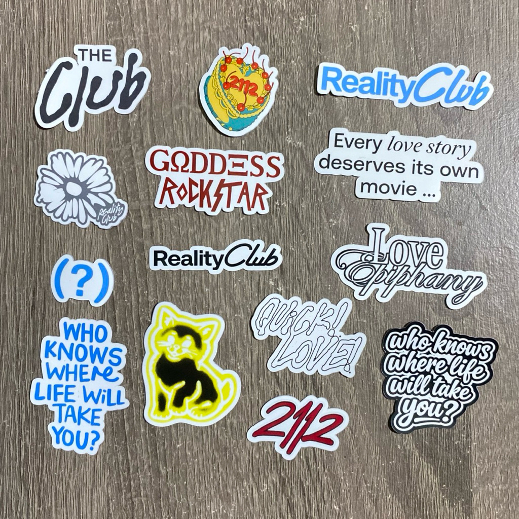 Reality Club Vol 2 | COD Sticker Pack Reality Club Sticker Vinyl Reality Club