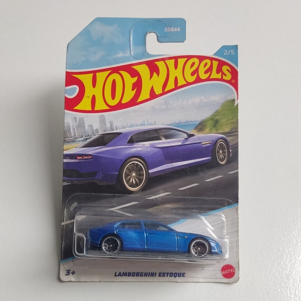 Hot Wheels Luxury Sedan Set Lamborghini Estoque Biru - HW SERIES