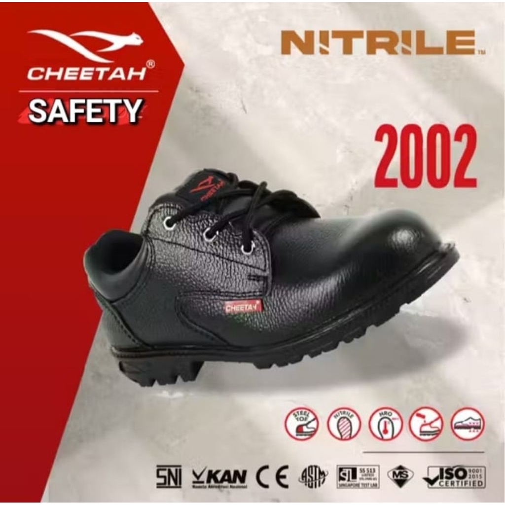 Sepatu CHEETAH 2002 H Safety Cheetah 2002H Original