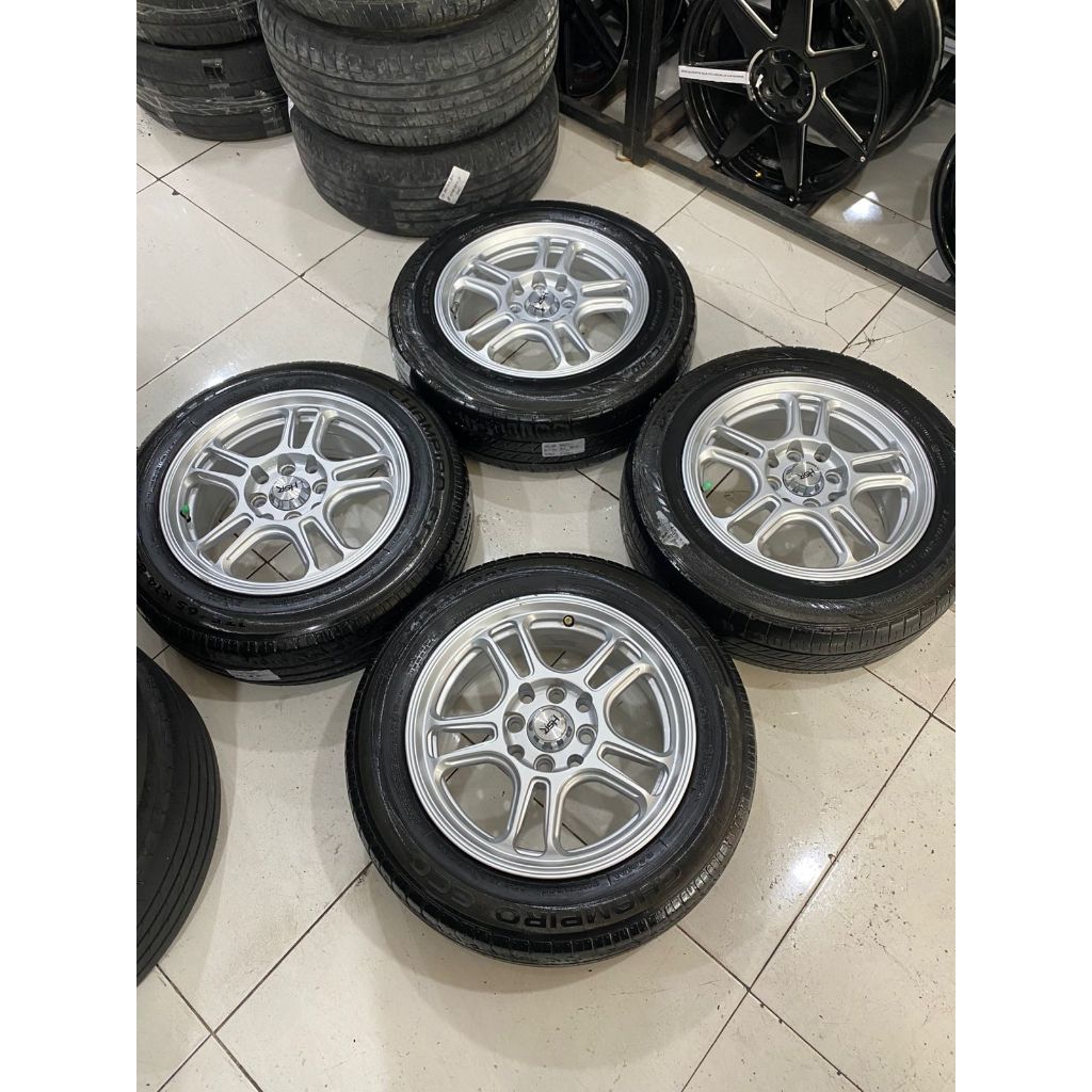 dijual velg second racing hsr ring 14 pcd 4x100/114 velg aja