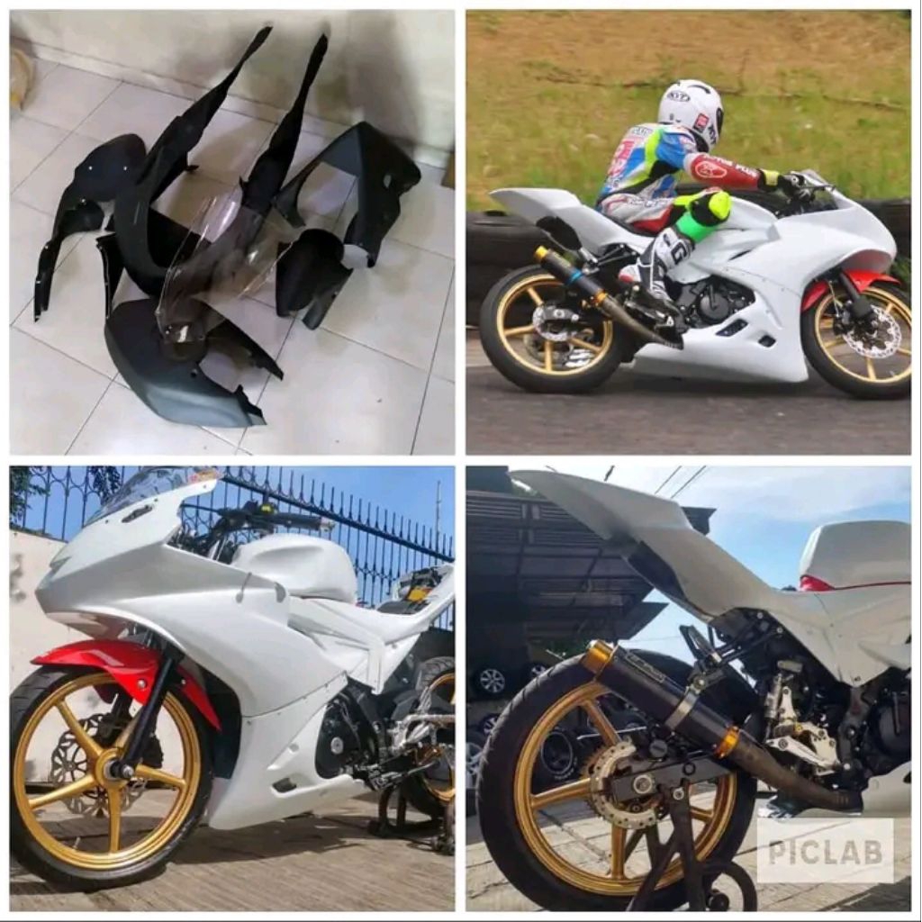 body balap Suzuki GSX-R 150 fullset (tidak terima cod)