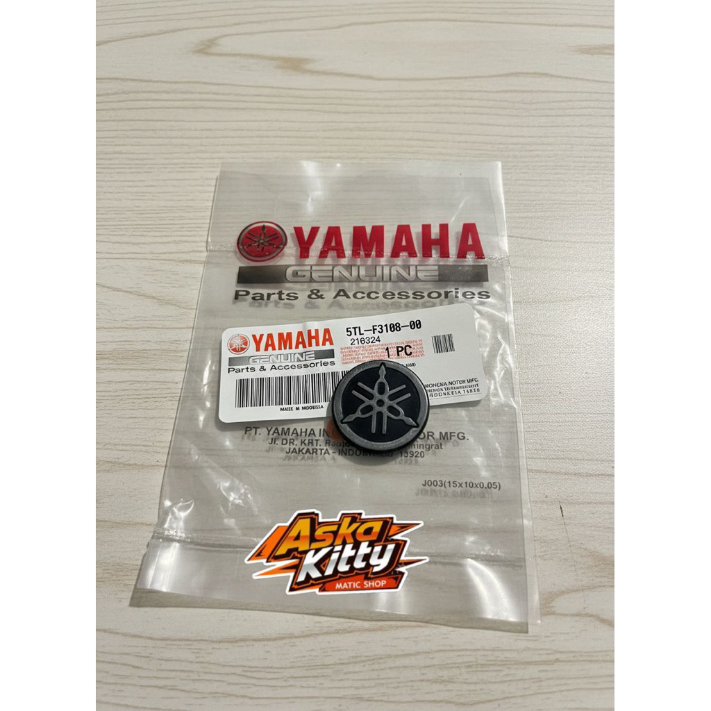 Emblem tameng mio sporty atau smile original