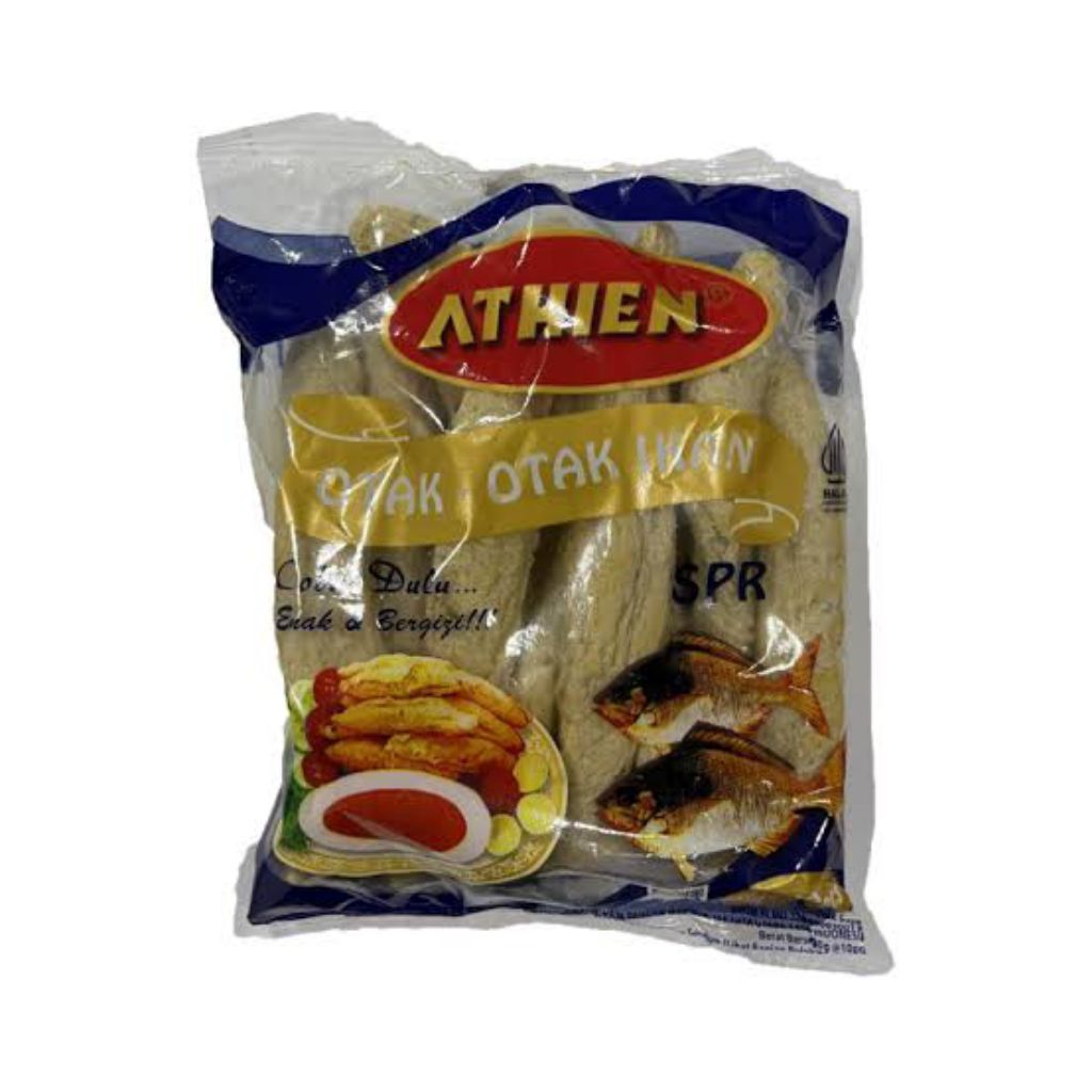 Otak-Otak Ikan Athien Super Isi 10 Pcs - Halal, Bebas Formalin, Gurih