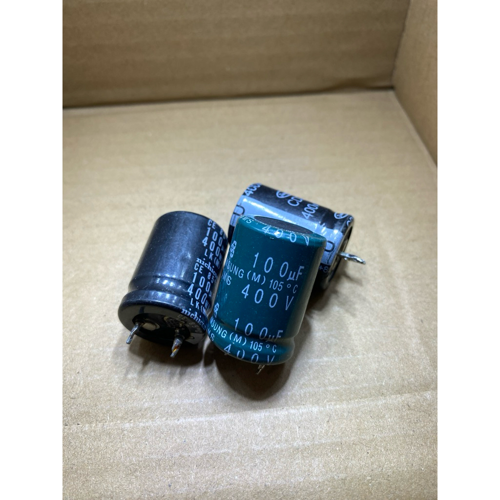 ELCO 100UF 400V ORIGINAL CABUTAN