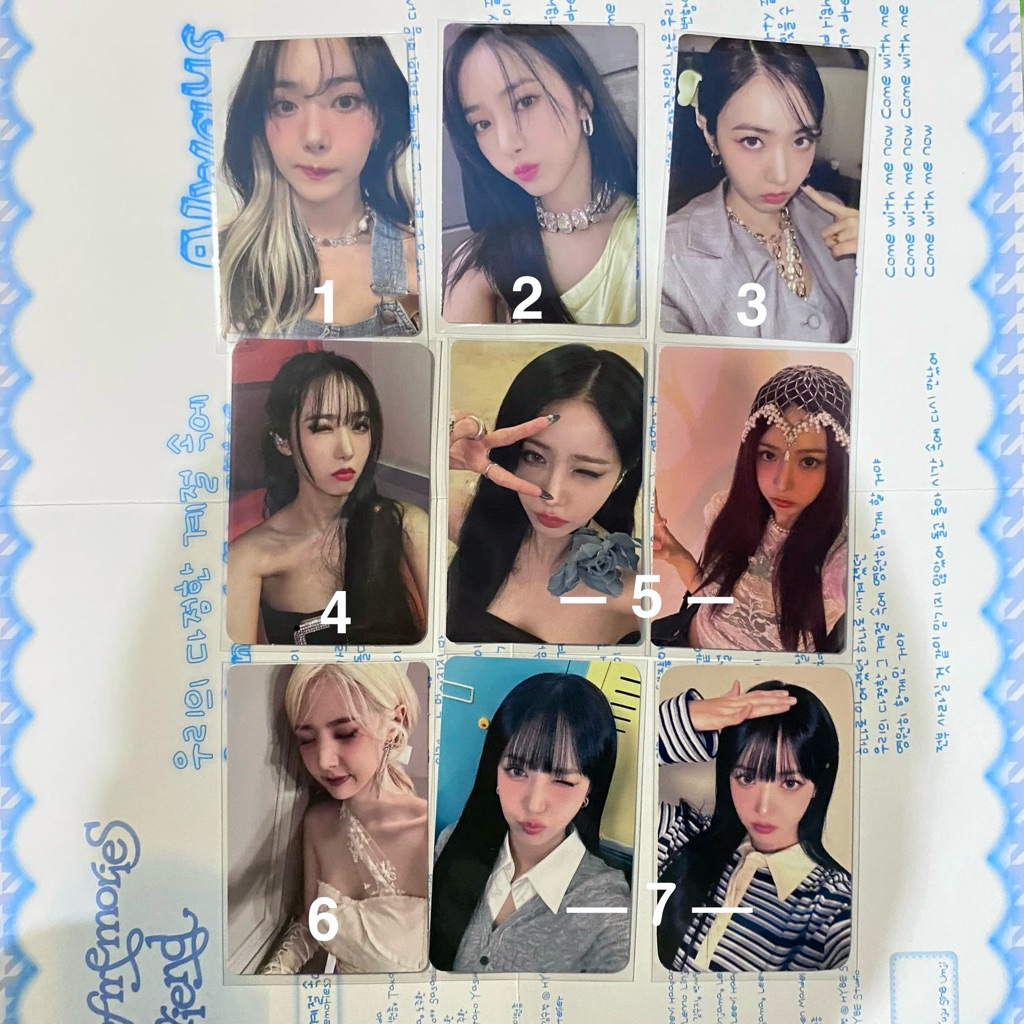 [PHOTOCARD VIVIZ OFFICIAL] SINB VIVIZ GFRIEND