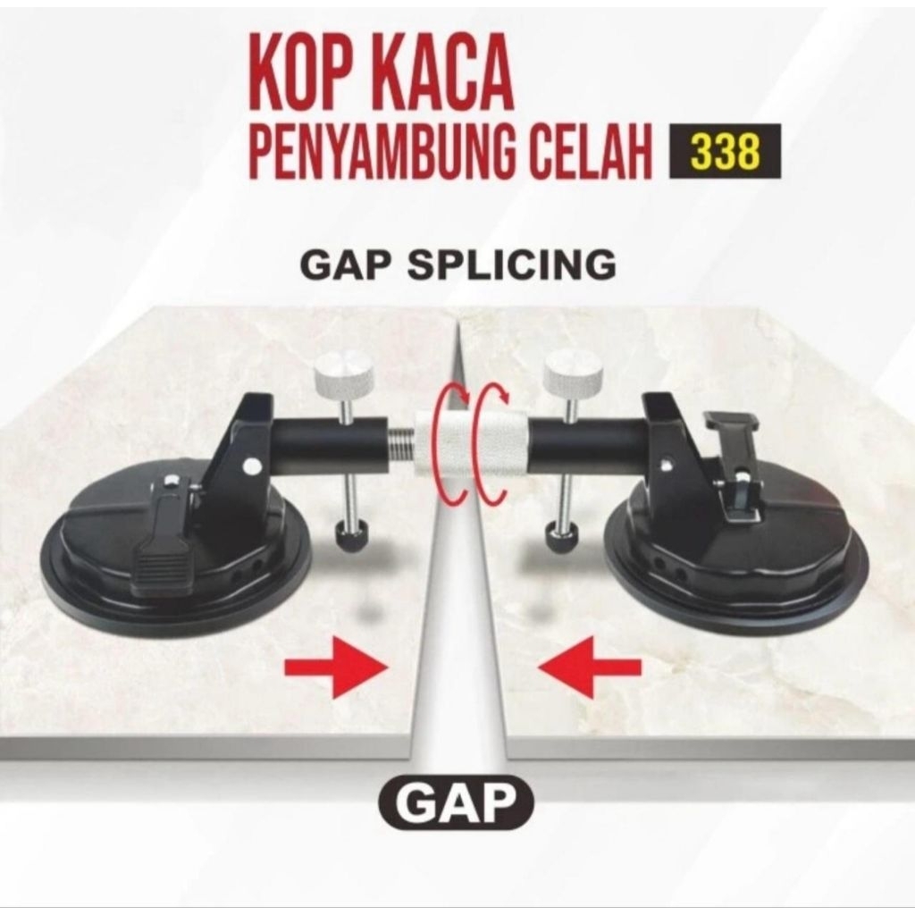 Kop Angkat Keramik Granit | Adjustable Suction Cup 2 Kaki