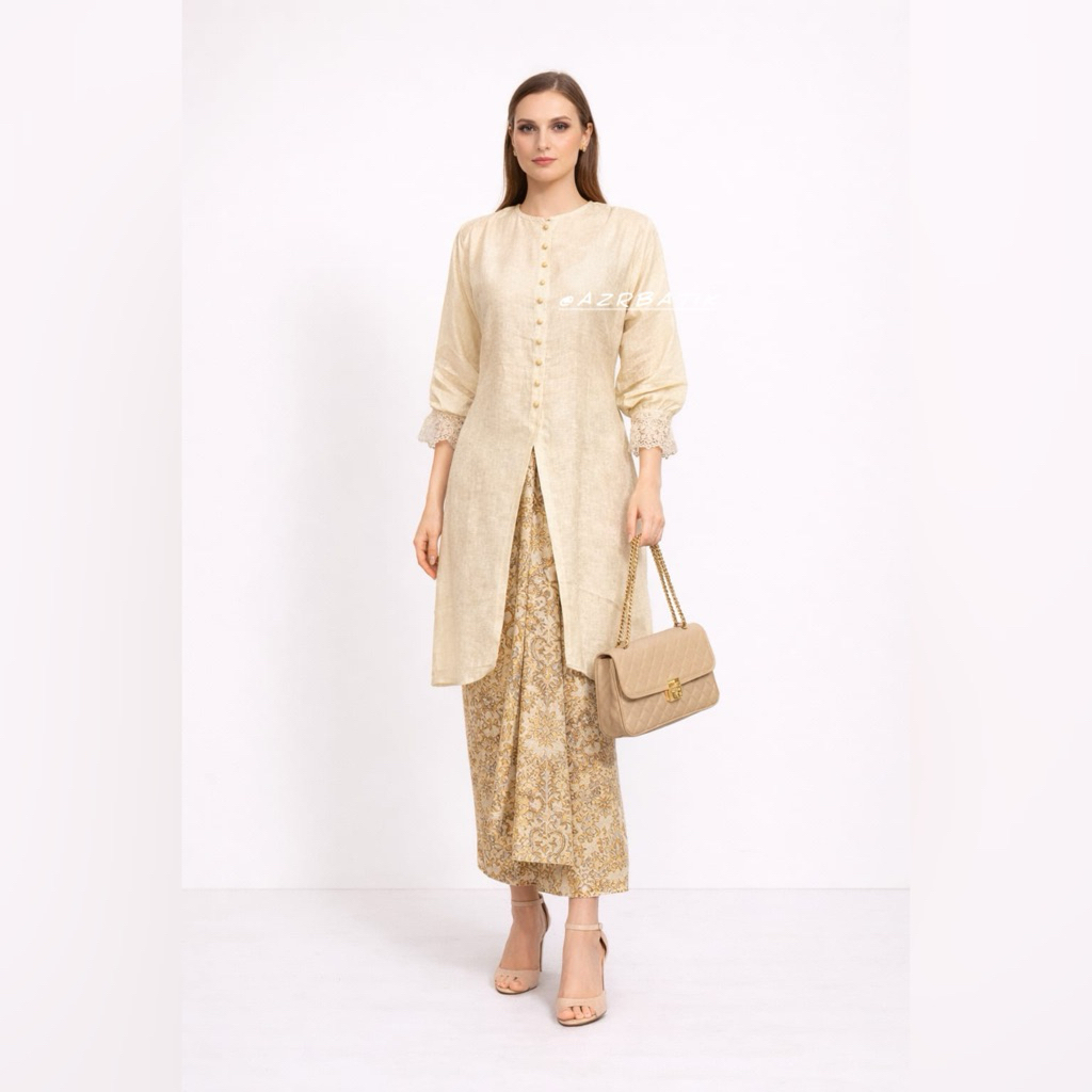 kaftan tunik alya terbaru hanya atasan