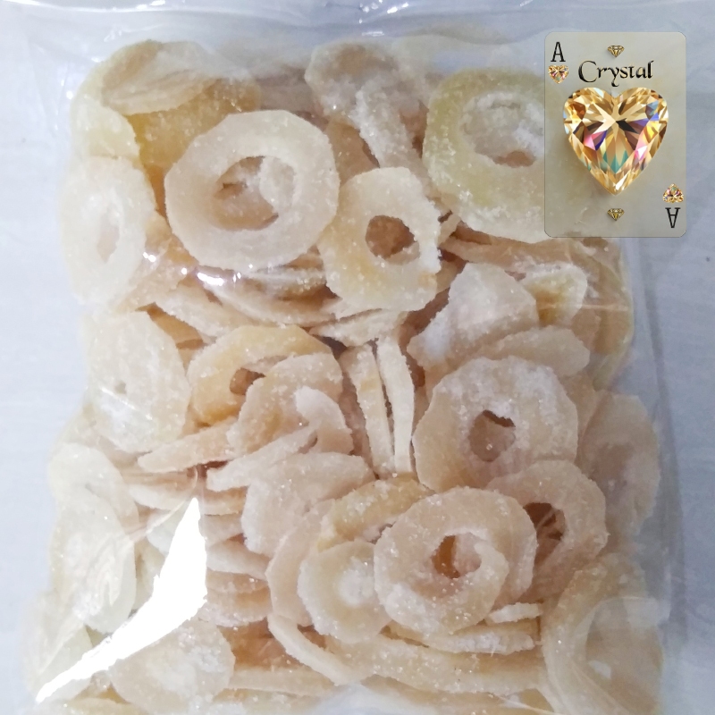Manisan Pala Cincin Putih 200gram Pala Ring Buah Kering Manisan Pala Manado Sulawesi