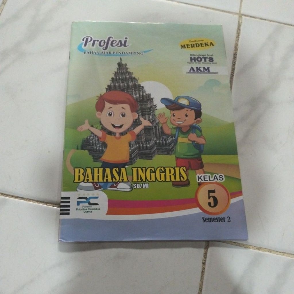 LKS bahasa Inggris untuk kelas 5 sd semester 2