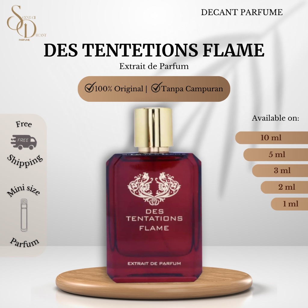 Des Tentations Flame Decant Fragrance World