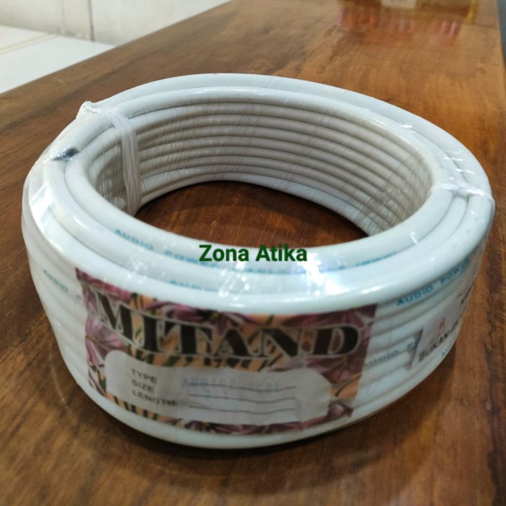 Kabel Listrik MITAND NYM 2x1.5 – 10 Meter (1 Roll) – Kabel Tembaga Listrik Termurah