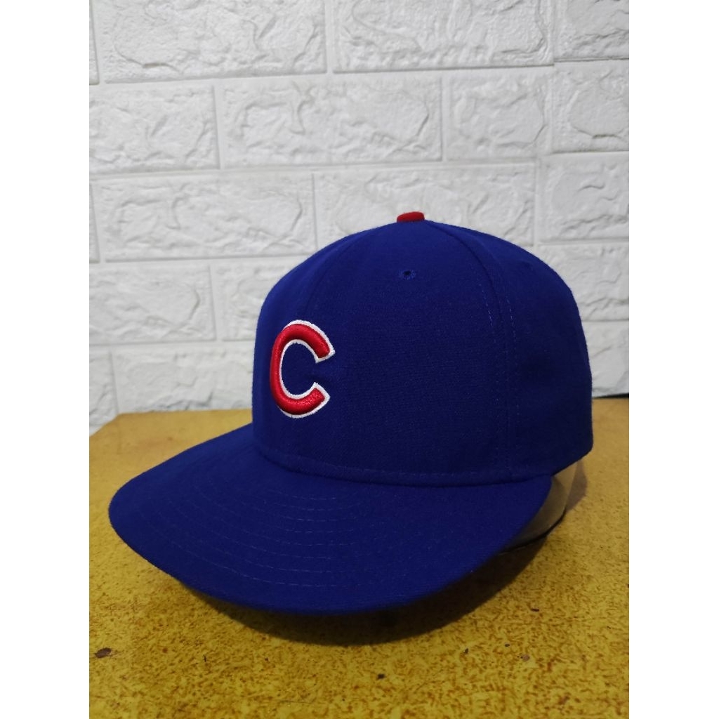 Topi New Era 59FIFTY Chicago Cubs MLB biru royal